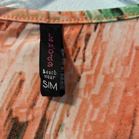 La Moda Beach Wear Cover Up Dress NWT size S/M - Picture 5 of 8